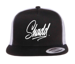 Shadd Signature Flatbill Hat - Black