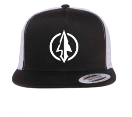 Shadd Arrow Hat - Black/White
