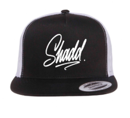 Shadd Flatbill Hat - Black/White